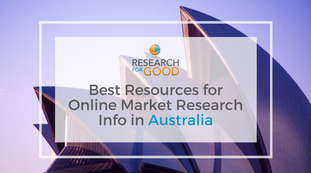Australia Market Research Resources