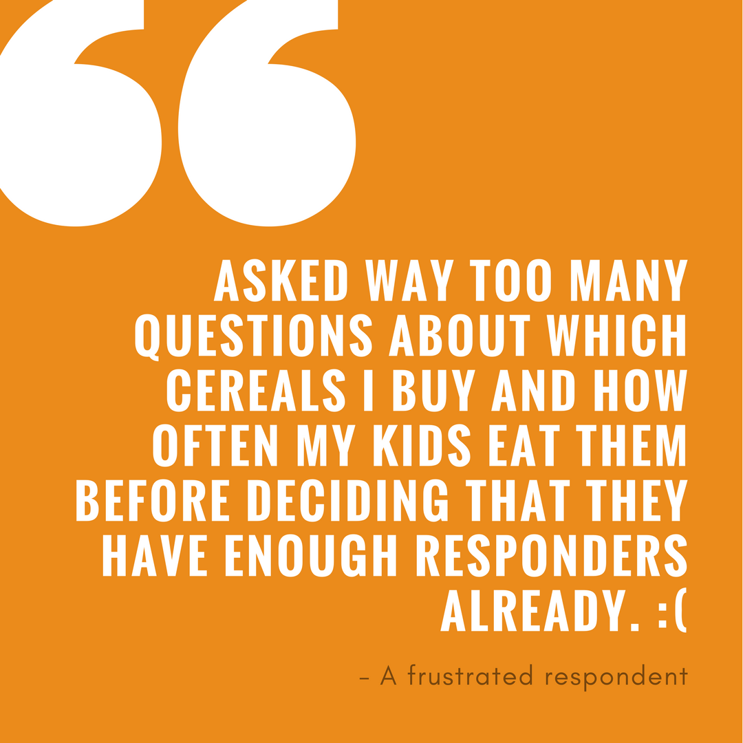 Respondent Feedback Opinion