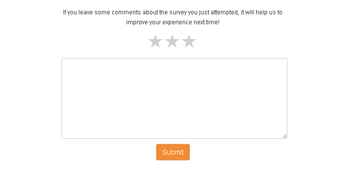 Respondent Feedback Form