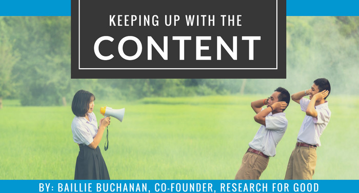 Keeping Up With The…Content