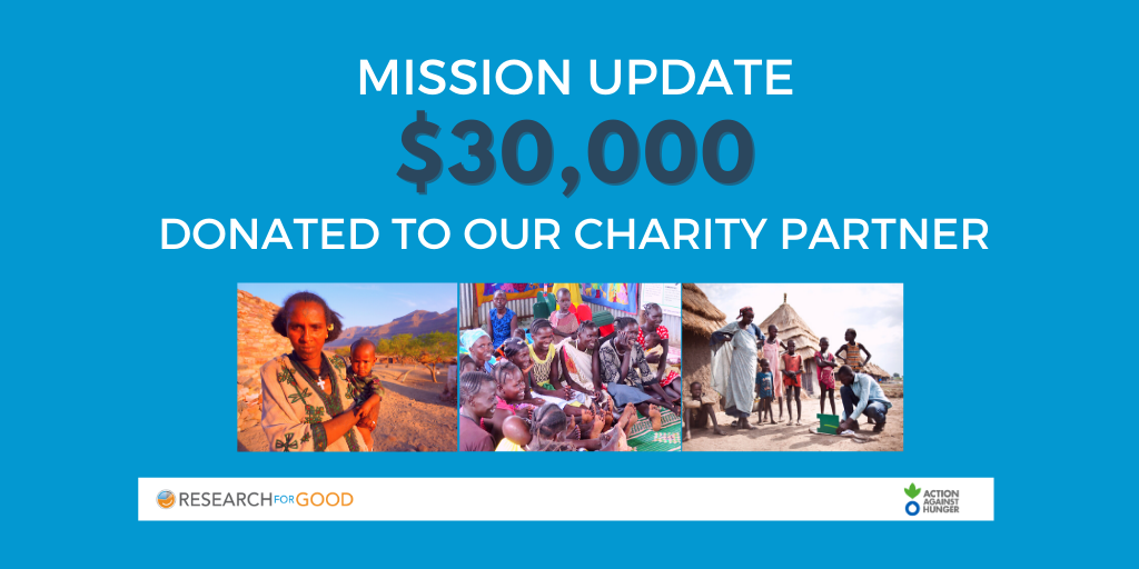 RFG $30,000 to Action Against Hunger